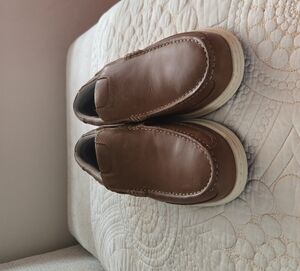 Dockers Tan Leather Slip-On Loafers